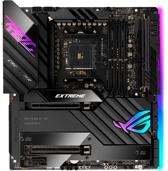 Профилактическая чистка Asus ROG Crosshair VIII Extreme