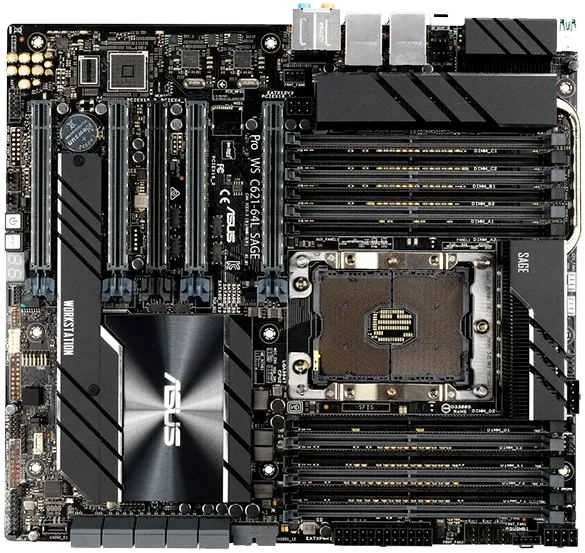 Профилактическая чистка Asus Pro WS C621-64L Sage