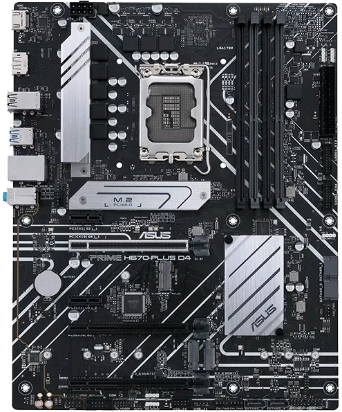 Профилактическая чистка Asus Prime H670-Plus D4