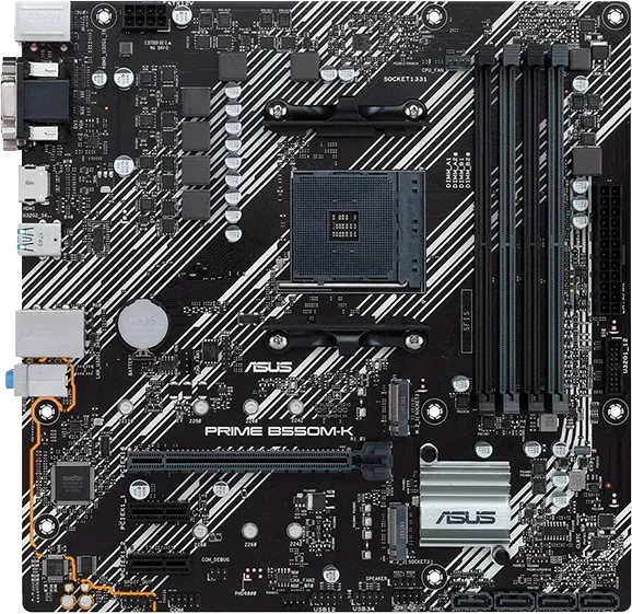 Профилактическая чистка Asus Prime B550M-K