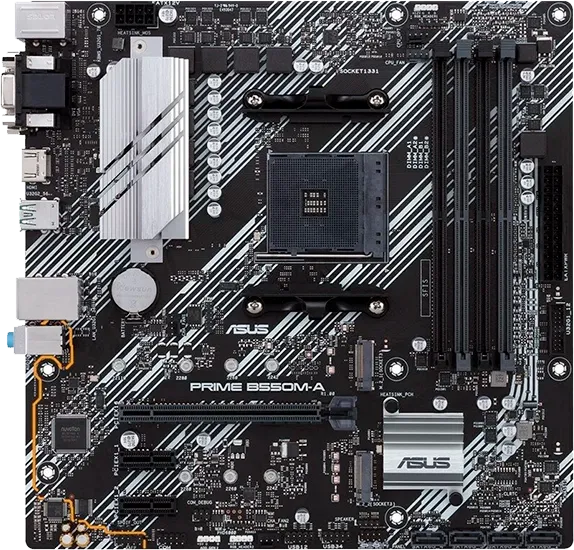 Профилактическая чистка Asus Prime B550M-A