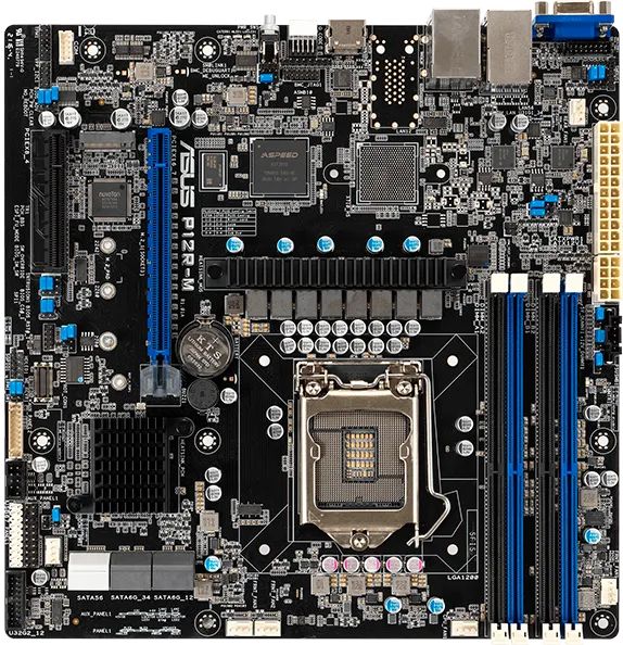 Профилактическая чистка Asus P12R-M